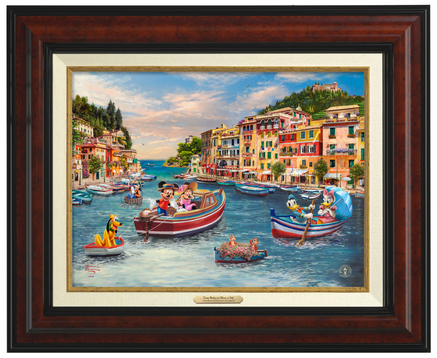 Disney Mickey and Minnie in Italy - Canvas Classics