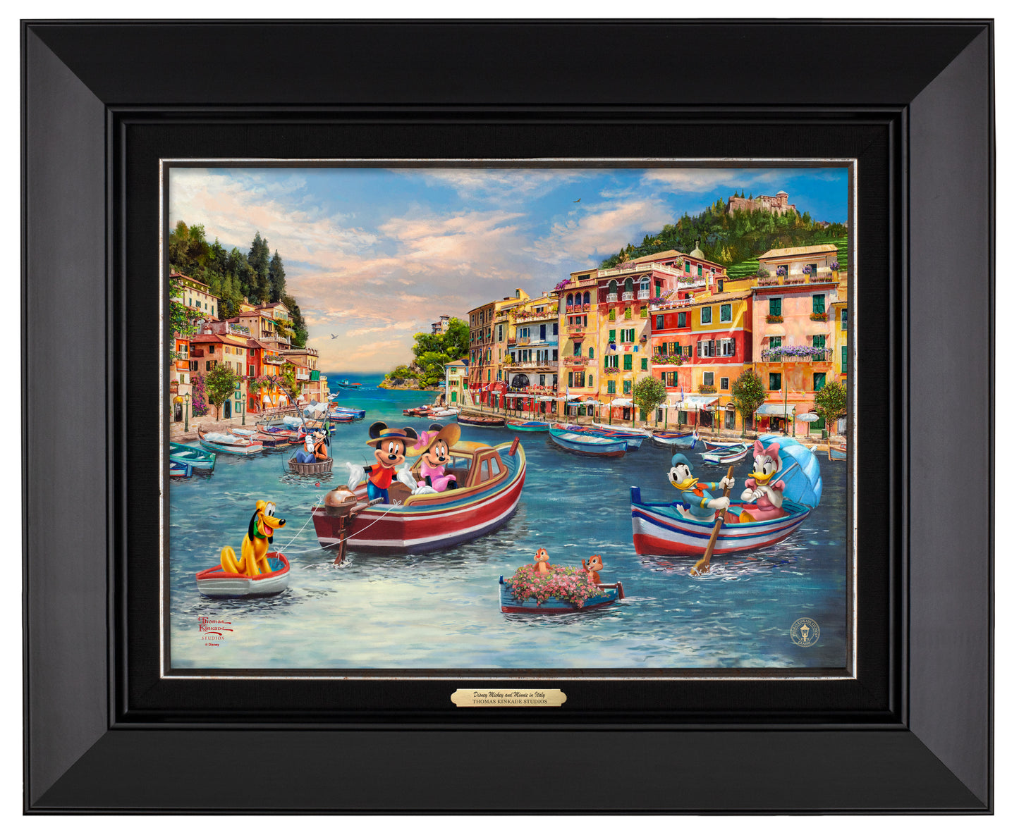 Disney Mickey and Minnie in Italy - Canvas Classics