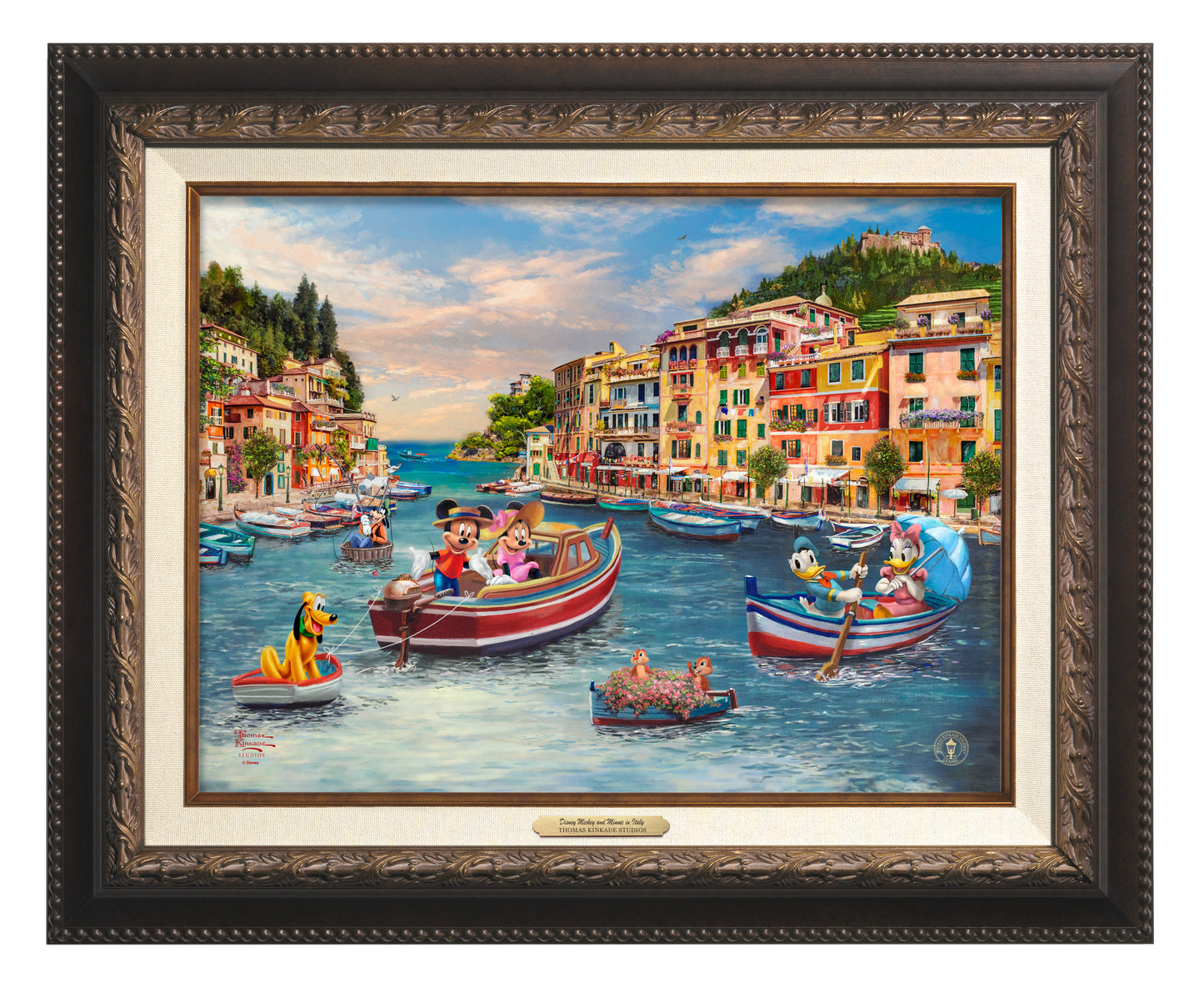 Disney Mickey and Minnie in Italy - Canvas Classics