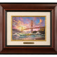 Sunset on Golden Gate Bridge - Brushworks