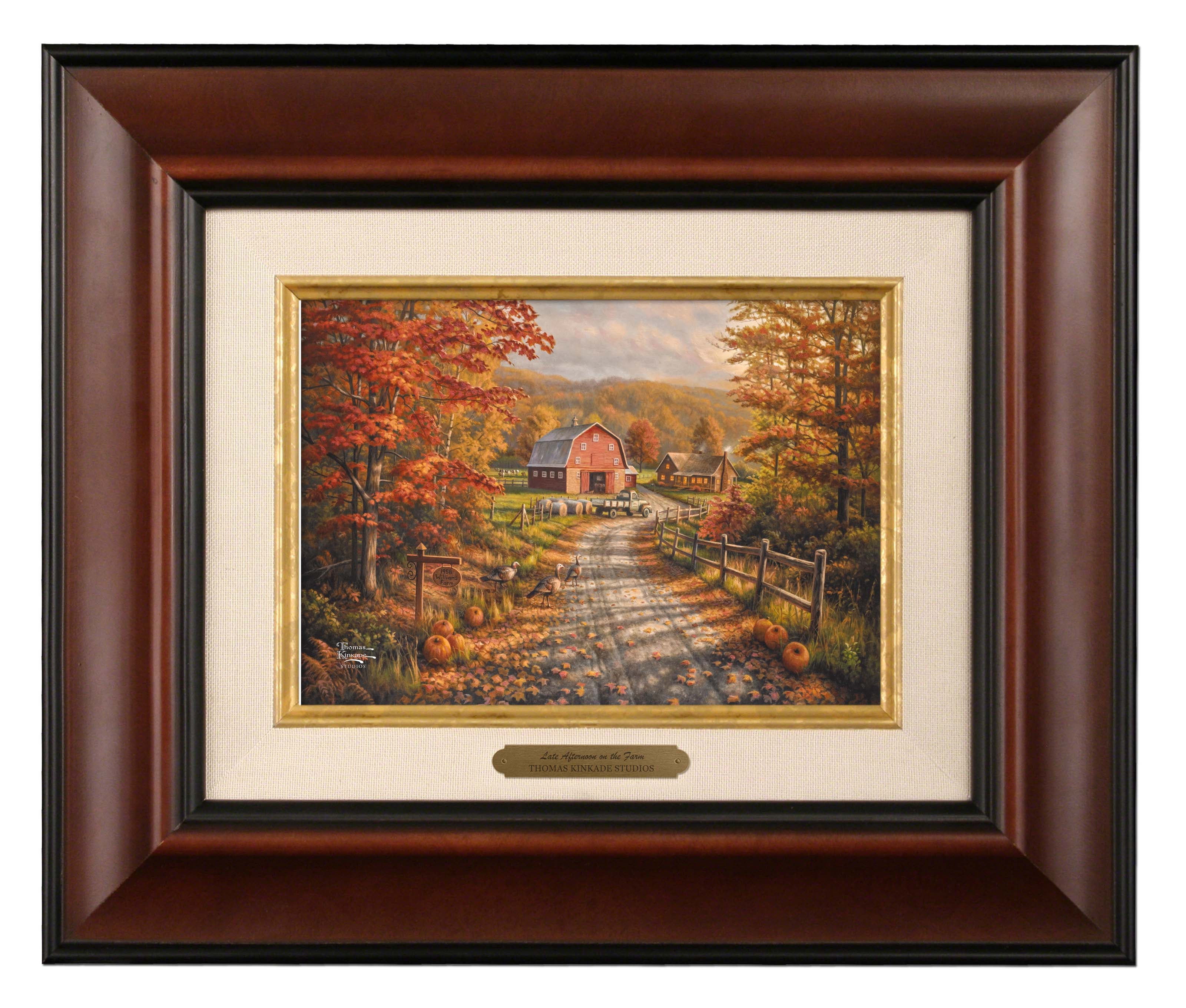 Late Afternoon on the Farm - Brushworks – Thomas Kinkade Studios