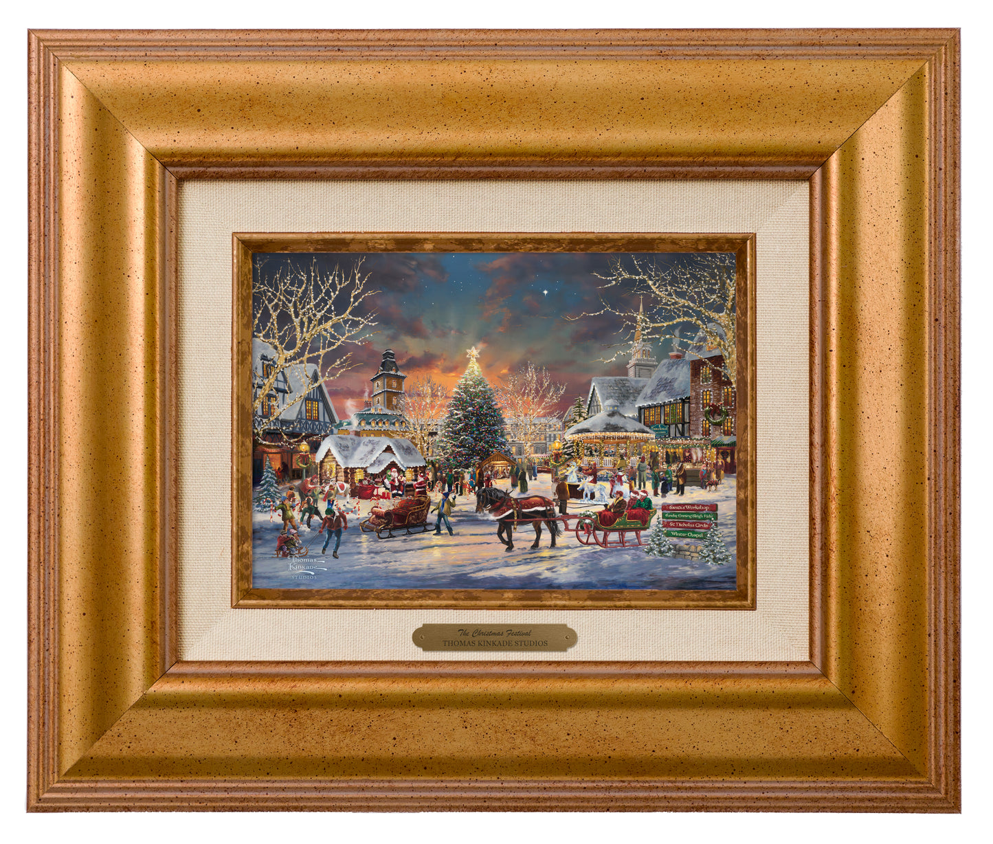 The Christmas Festival - Brushworks