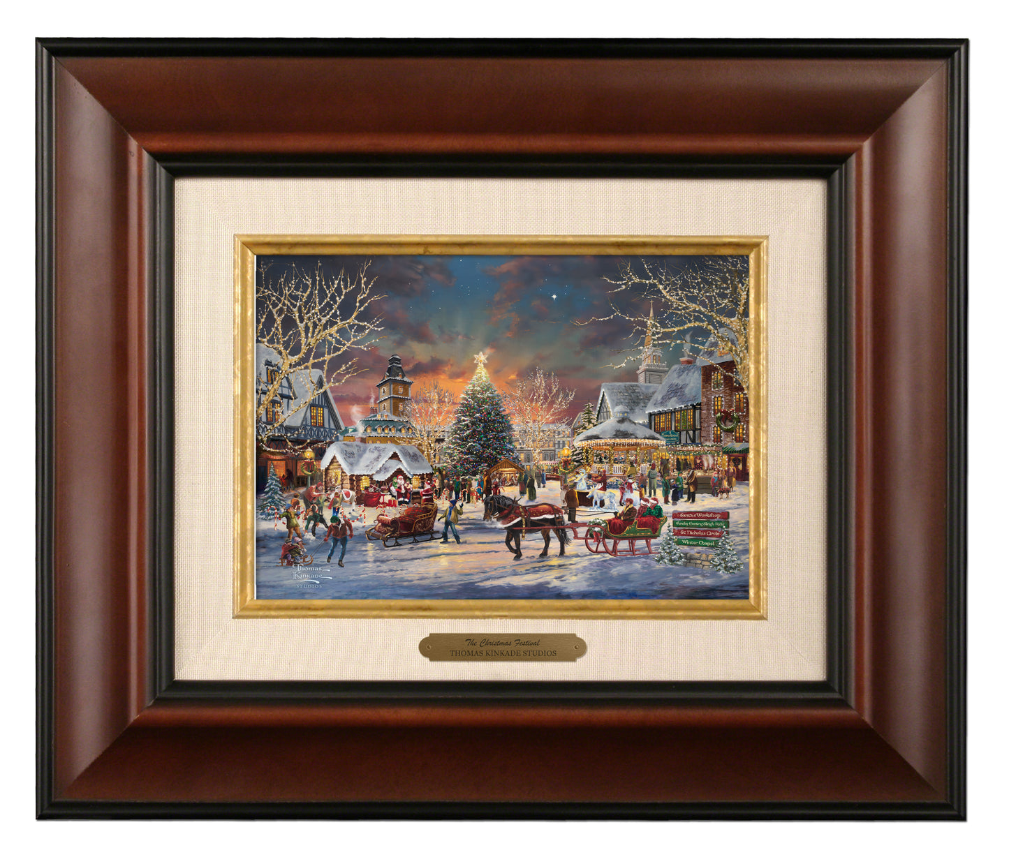 The Christmas Festival - Brushworks