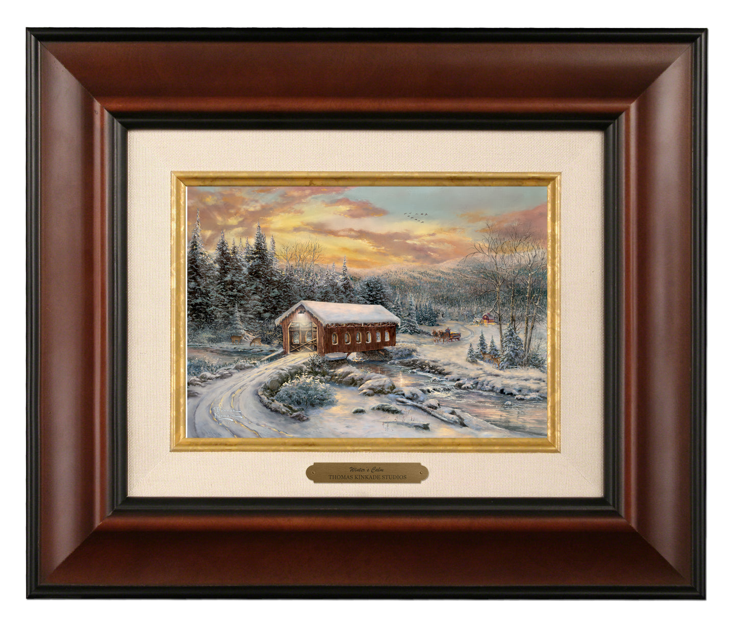 A Winter's Calm - Brushworks