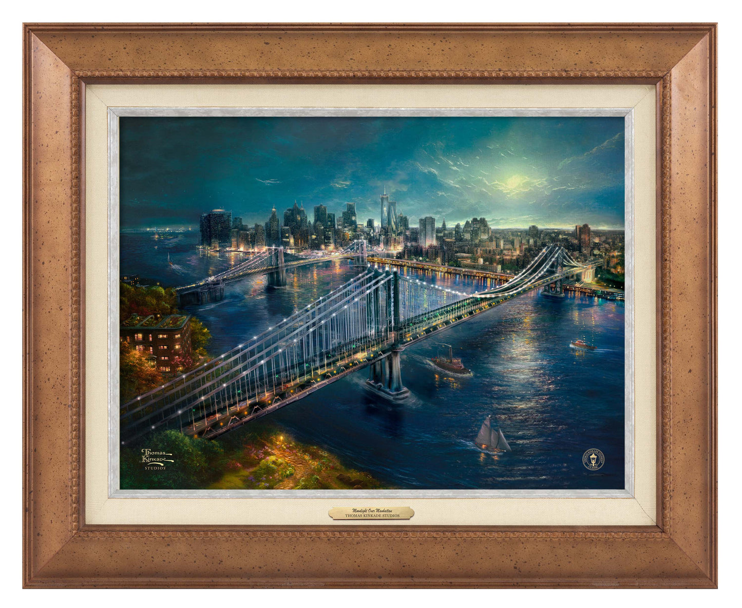 Moonlight over Manhattan - Canvas Classics