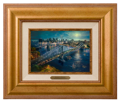 Moonlight over Manhattan - Brushworks
