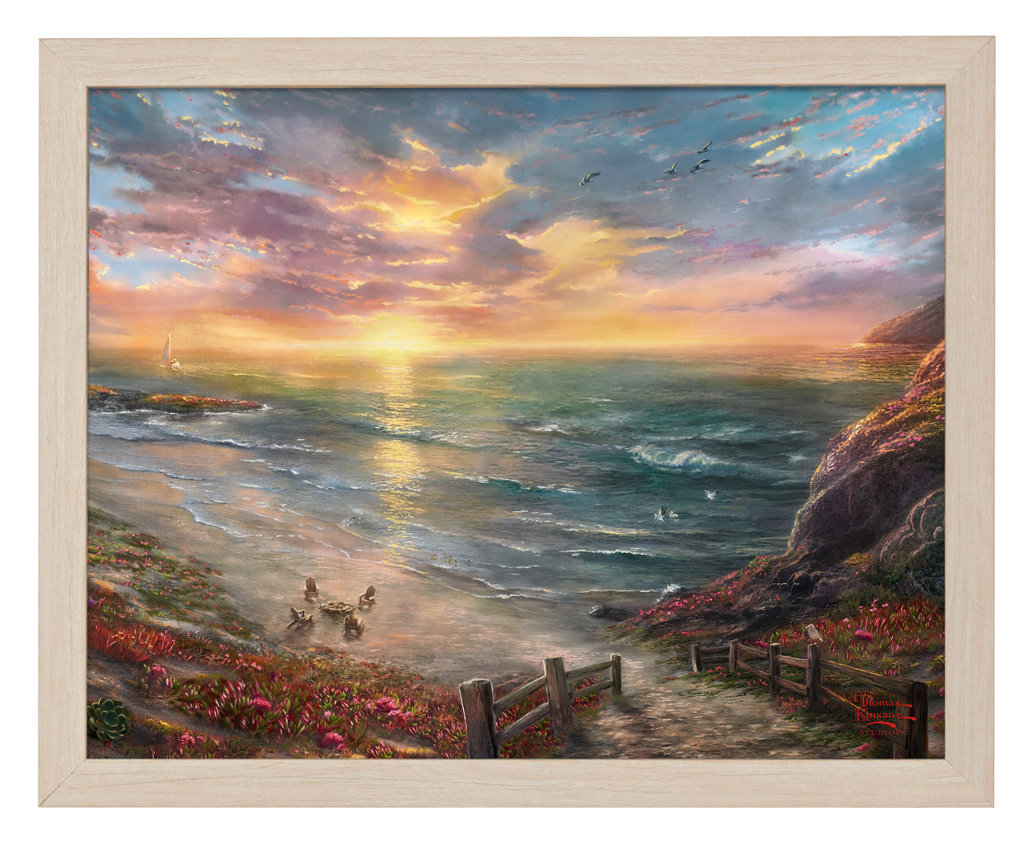 Beachside Gathering - Art Prints