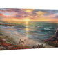 Beachside Gathering - 16" x 31" Gallery Wrapped Canvas