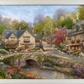 Summer in Cobblestone Village - Art Prints