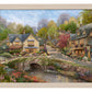 Summer in Cobblestone Village - Art Prints