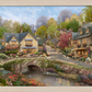 Summer in Cobblestone Village - Art Prints