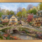 Summer in Cobblestone Village - Art Prints