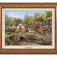 Summer in Cobblestone Village - Canvas Classics