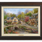 Summer in Cobblestone Village - Canvas Classics