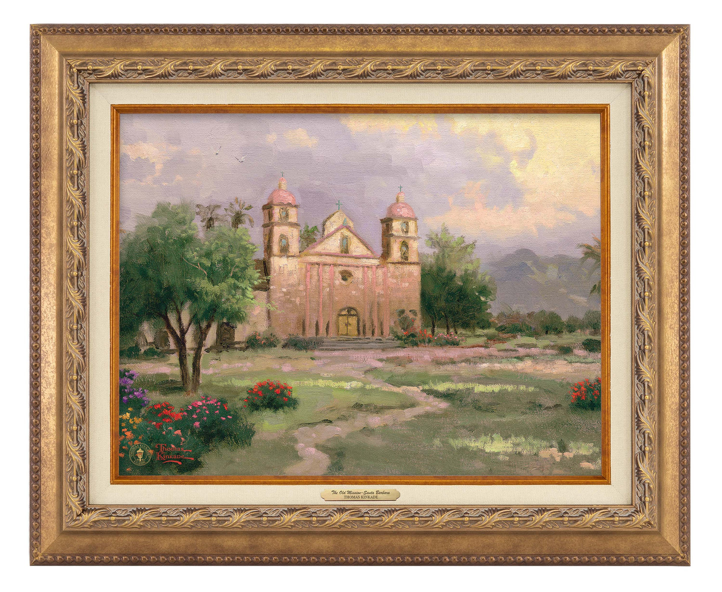 The Old Mission, Santa Barbara - Canvas Classics