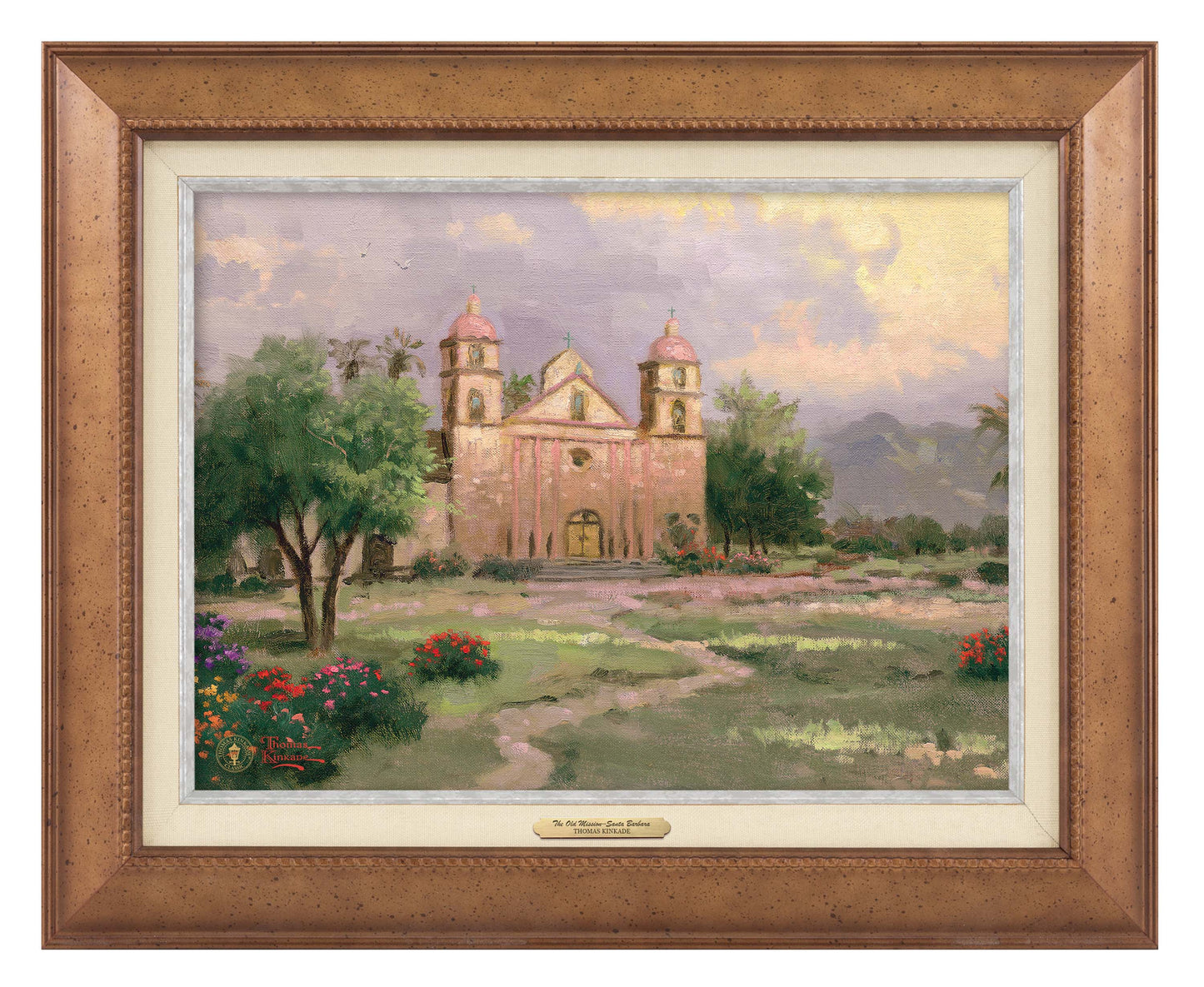 The Old Mission, Santa Barbara - Canvas Classics