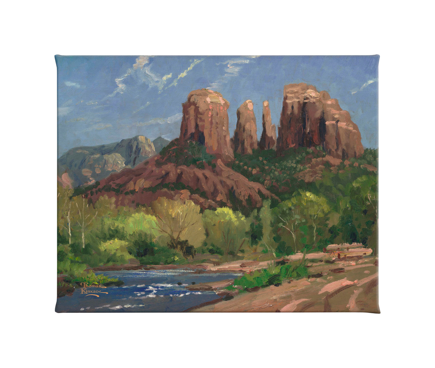 Sedona Cliffs - 8" x 10" Gallery Wrapped Canvas