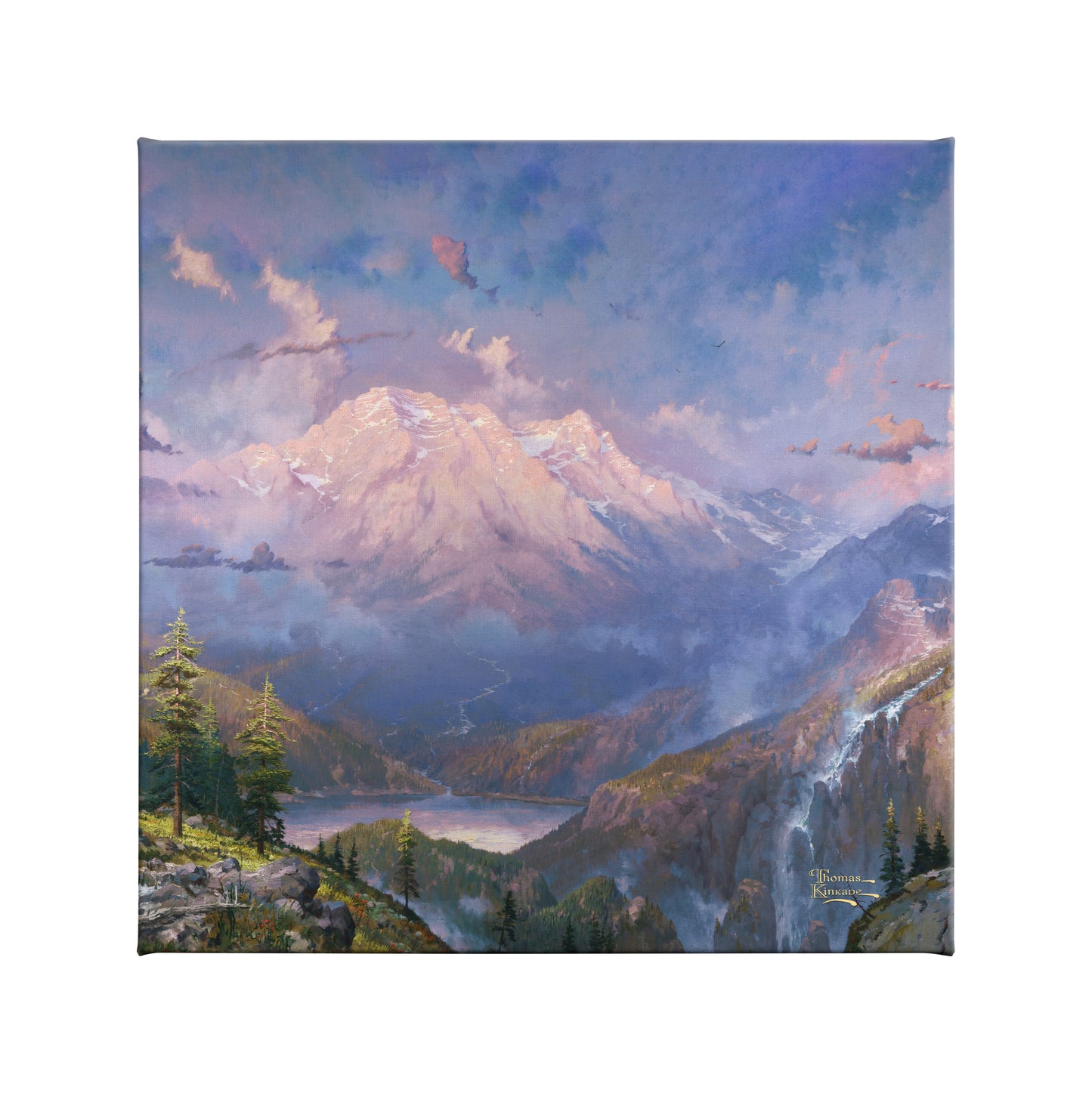 Twilight Vista - 14" x 14" Gallery Wrapped Canvas