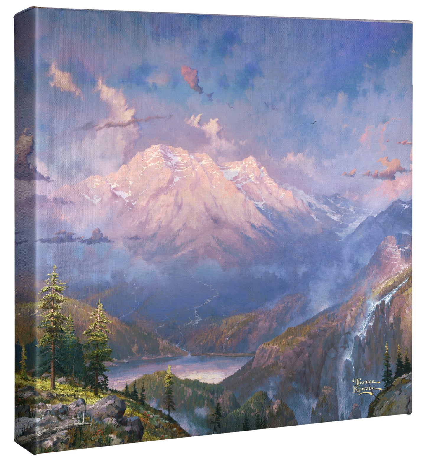 Twilight Vista - 14" x 14" Gallery Wrapped Canvas