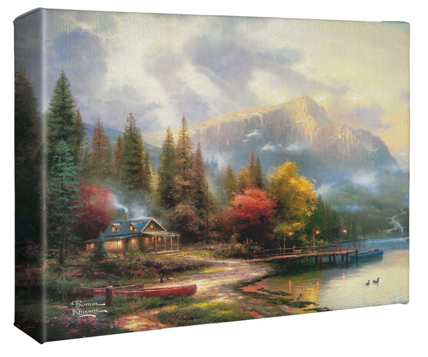 The End of a Perfect Day III - 8" x 10" Gallery Wrapped Canvas