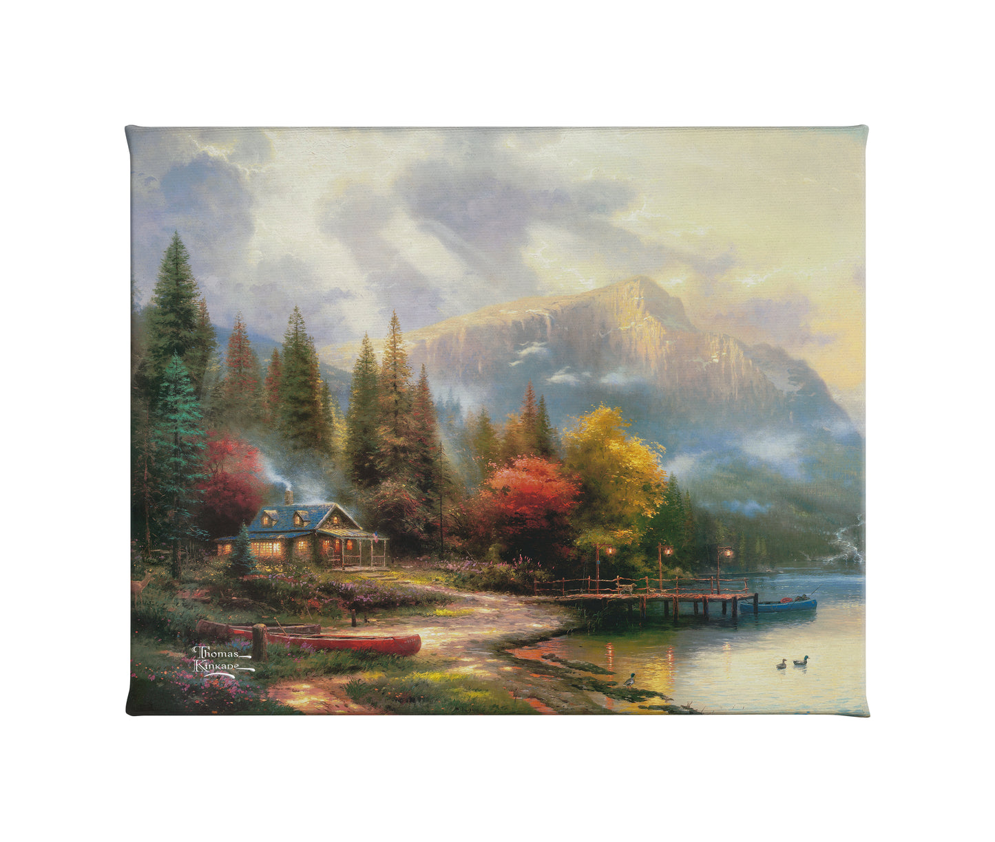 The End of a Perfect Day III - 8" x 10" Gallery Wrapped Canvas