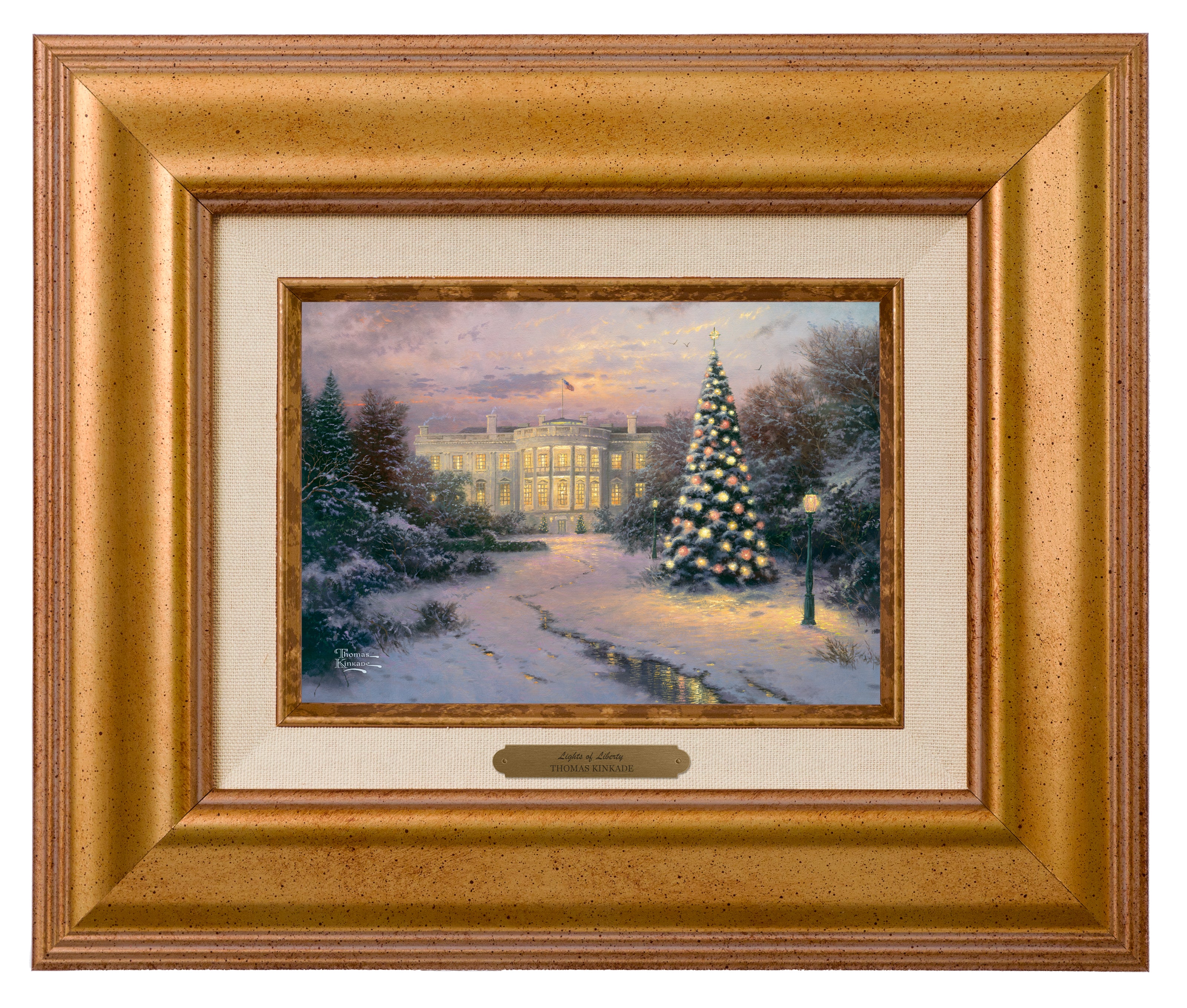 Shop The Lights of Liberty - Brushworks Wall Art From Thomas