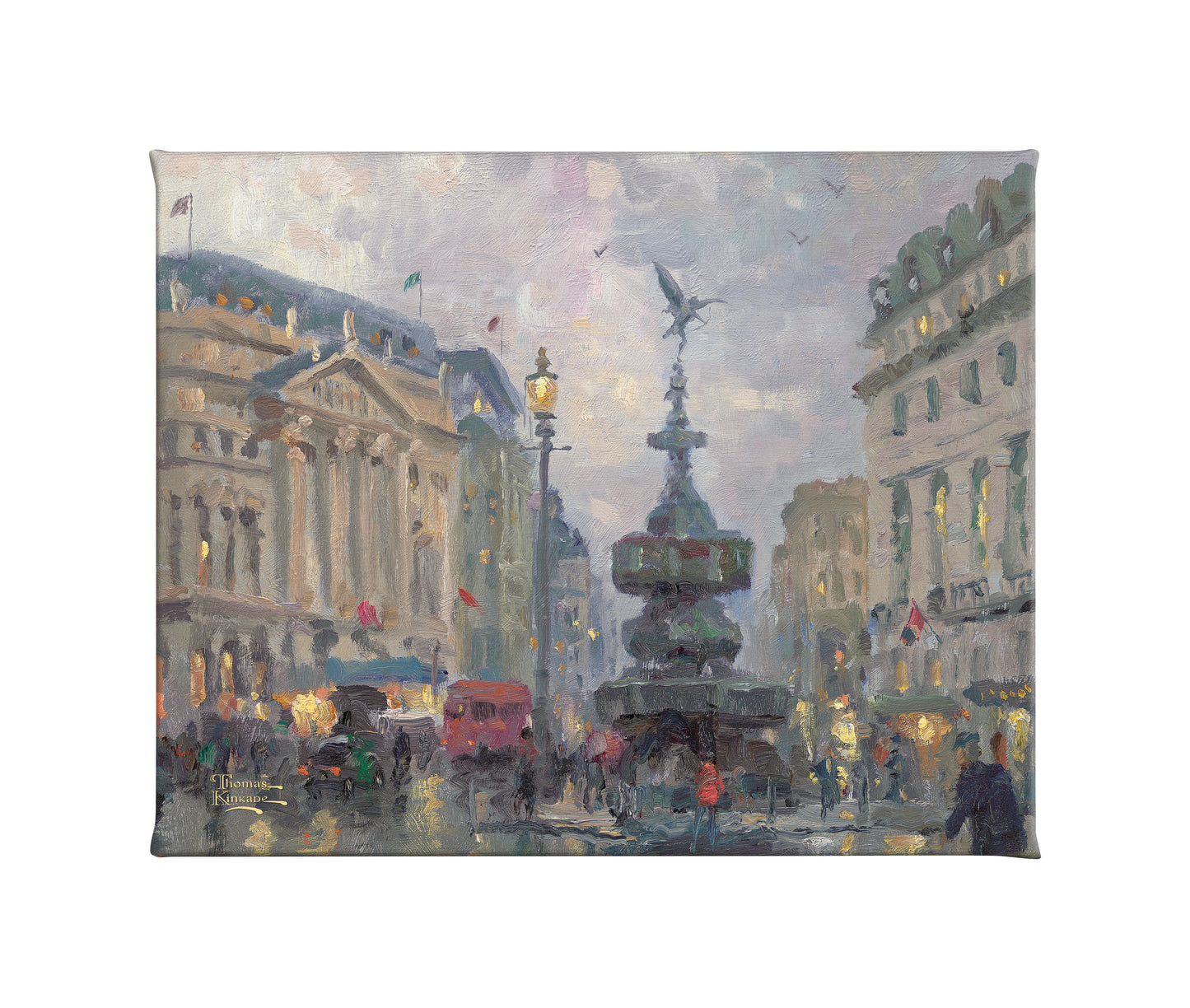 Piccadilly Circus, London - 8" x 10" Gallery Wrapped Canvas