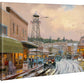 Main Street Matinee - 8" x 10" Gallery Wrapped Canvas