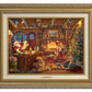Santa Checking His List - Canvas Classics