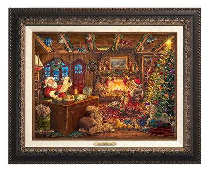 Santa Checking His List - Canvas Classics