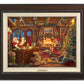 Santa Checking His List - Canvas Classics