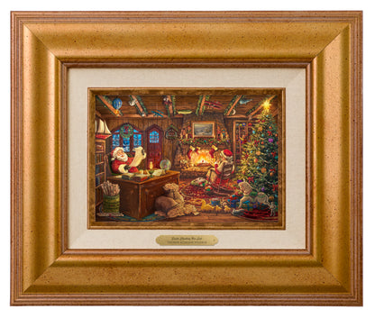 Santa Checking His List - Brushworks
