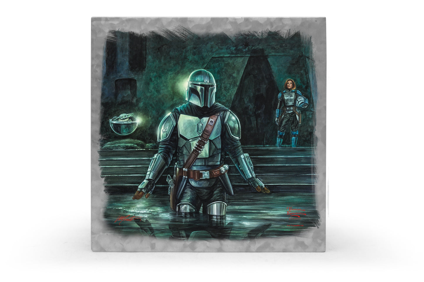The Mandalorian™ - This is the Way - 14" x 14" Metal Box Art