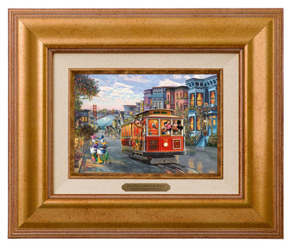 Disney Mickey and Minnie in San Francisco - Brushworks