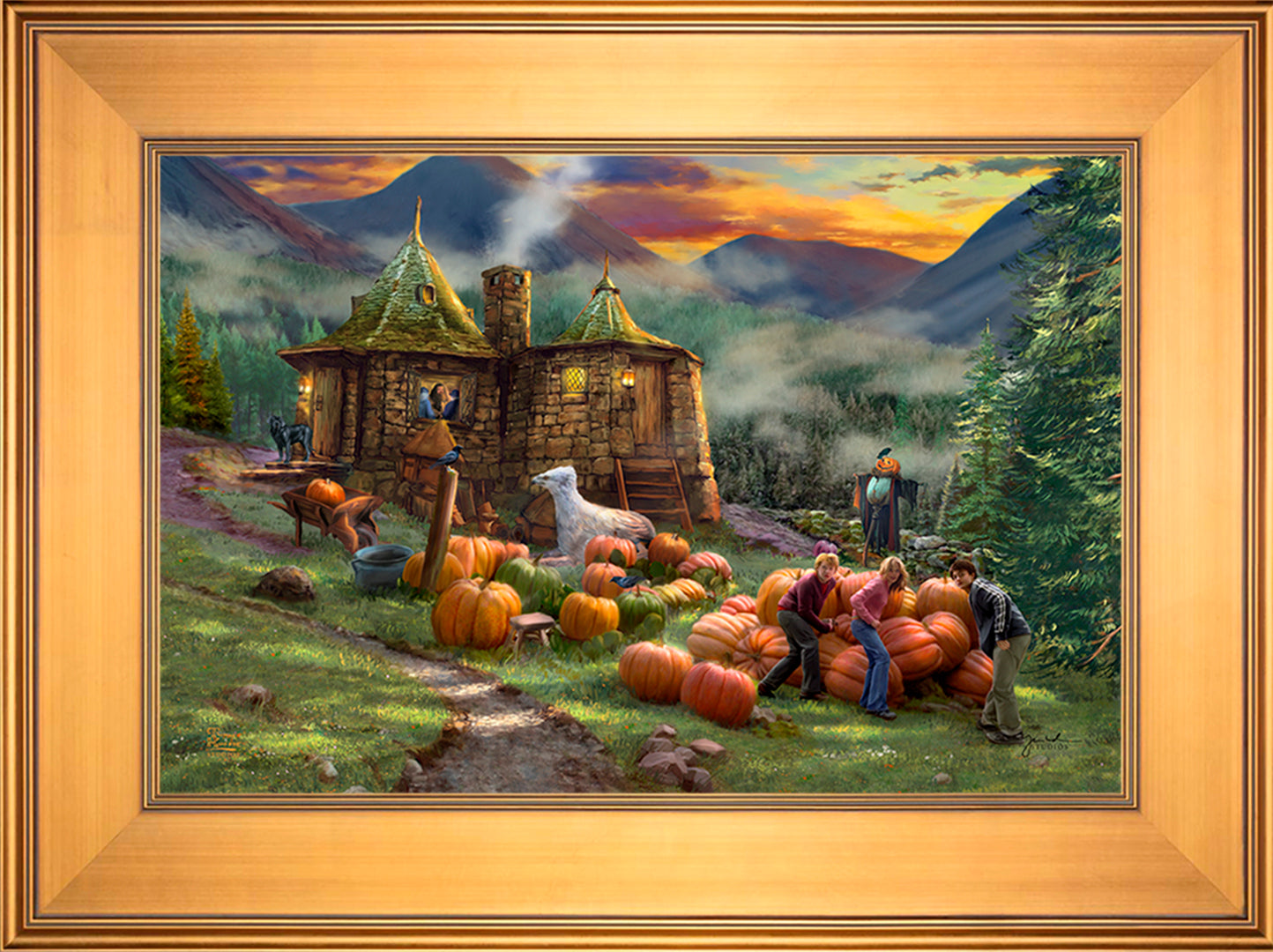 Harry Potter™ Hagrid's Hut - Limited Edition Canvas