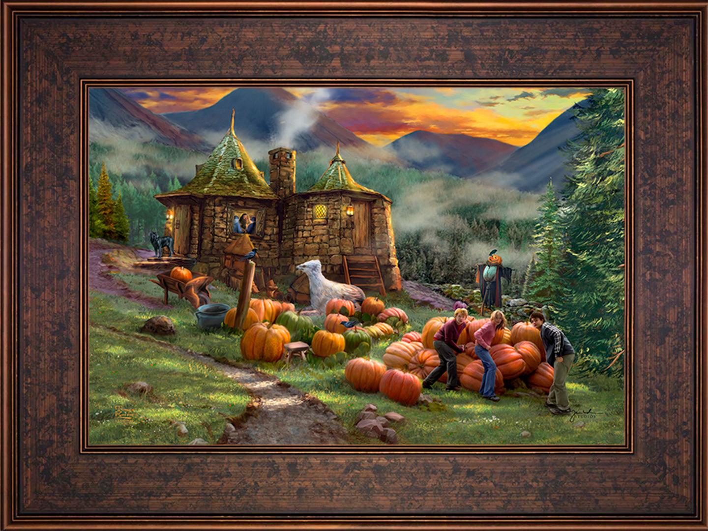 Harry Potter™ Hagrid's Hut - Limited Edition Canvas