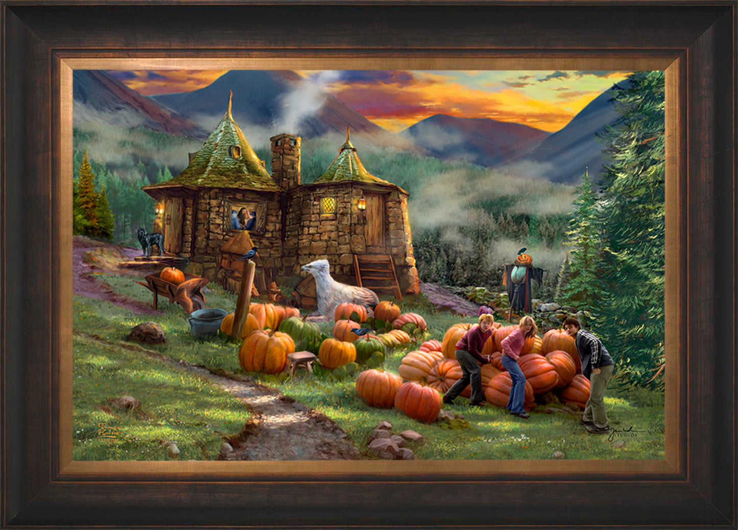 Harry Potter™ Hagrid's Hut - Limited Edition Canvas