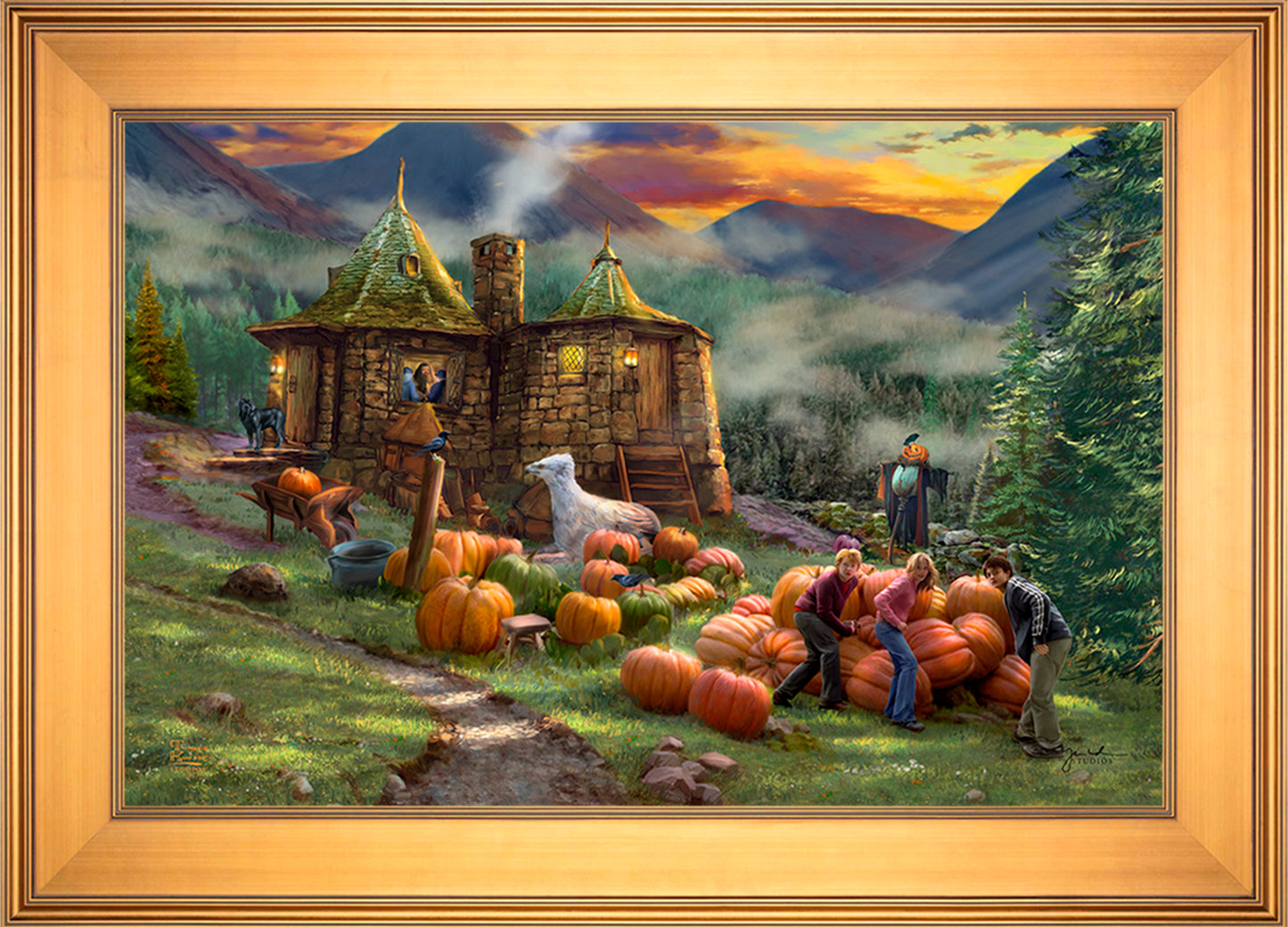 Harry Potter™ Hagrid's Hut - Limited Edition Canvas