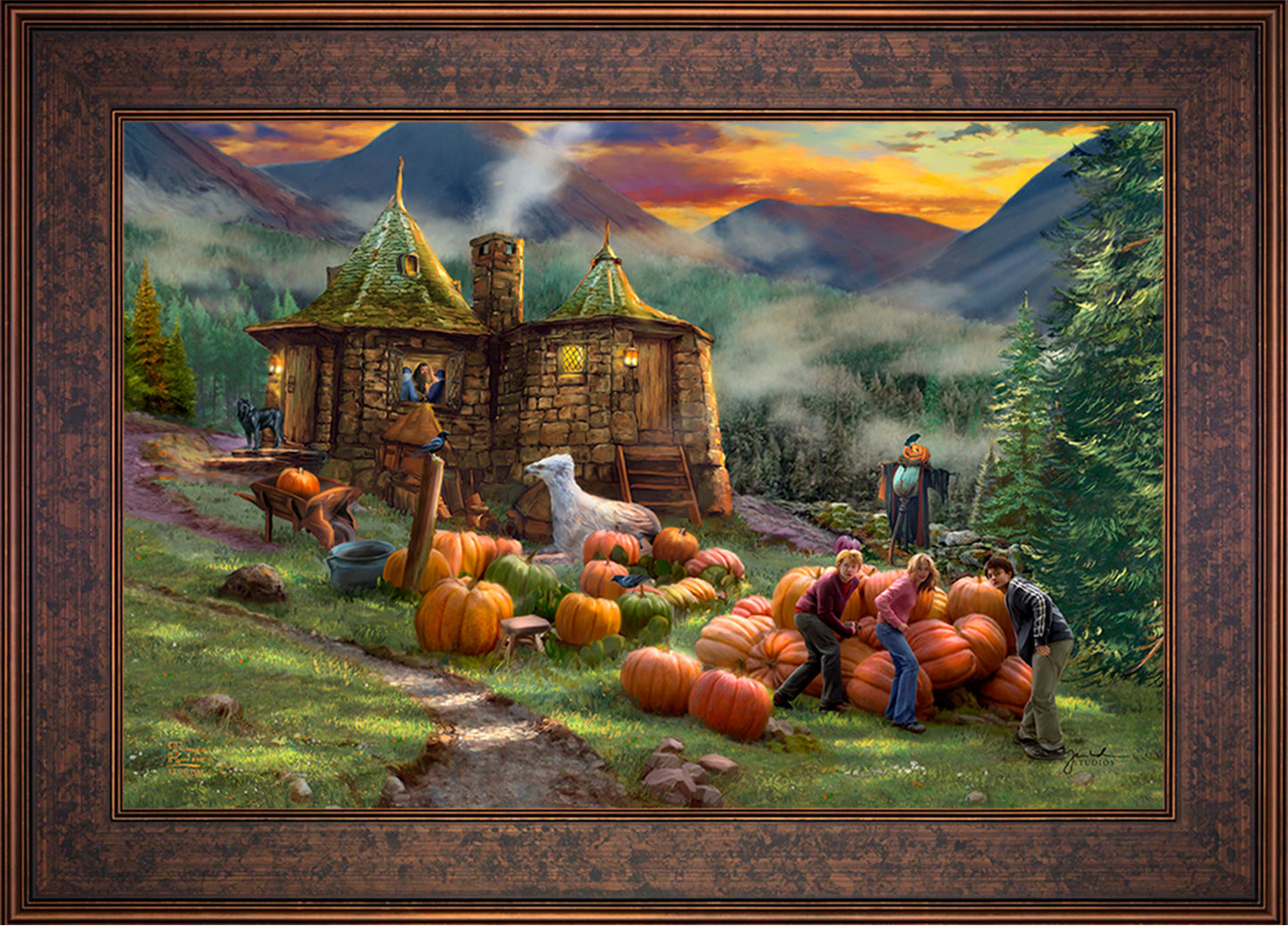 Harry Potter™ Hagrid's Hut - Limited Edition Canvas