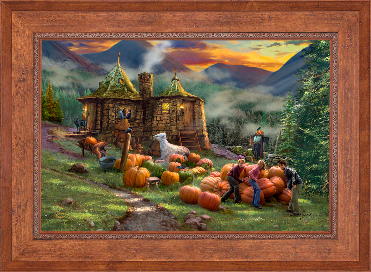 Harry Potter™ Hagrid's Hut - Limited Edition Canvas