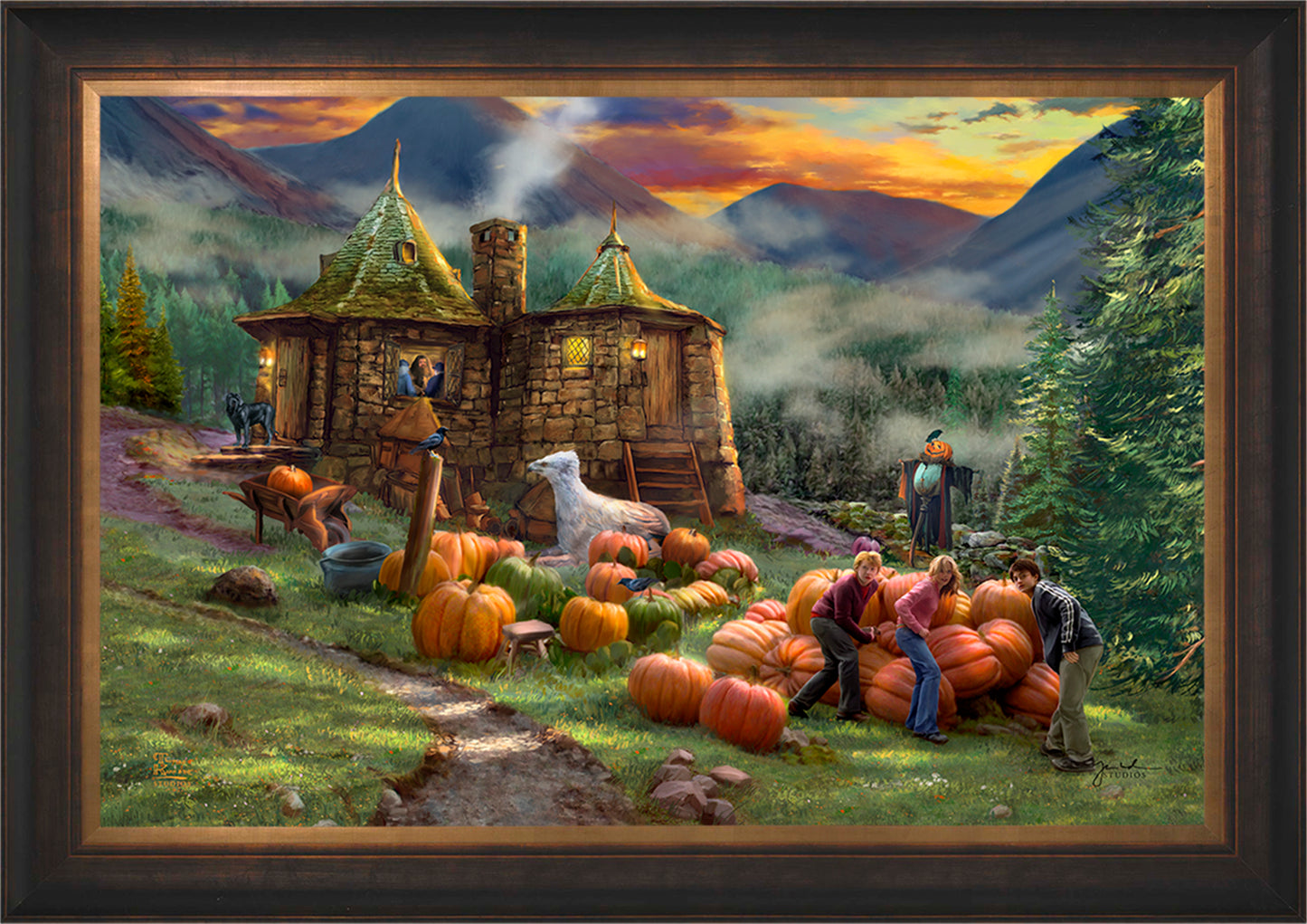 Harry Potter™ Hagrid's Hut - Limited Edition Canvas