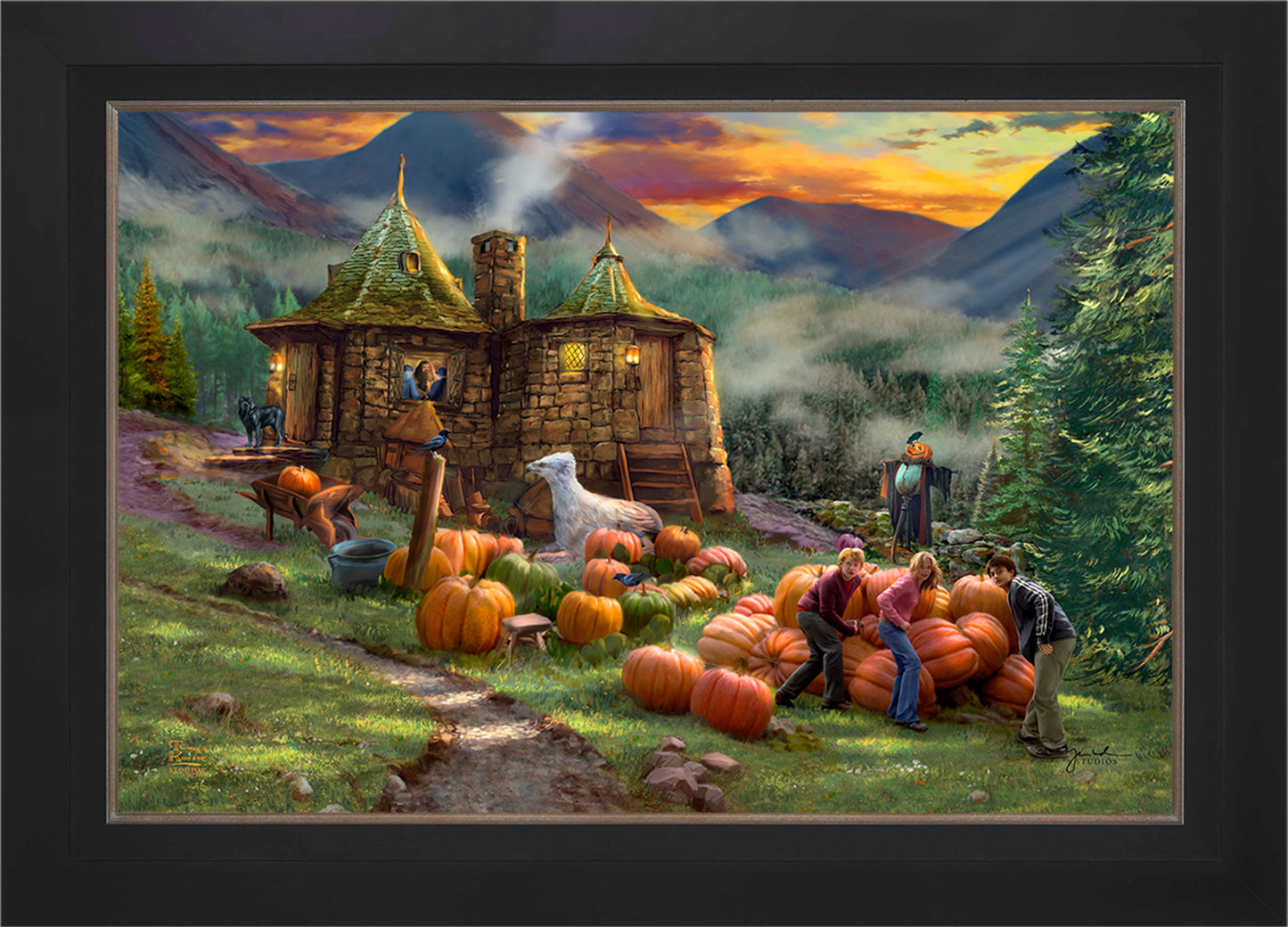 Harry Potter™ Hagrid's Hut - Limited Edition Canvas