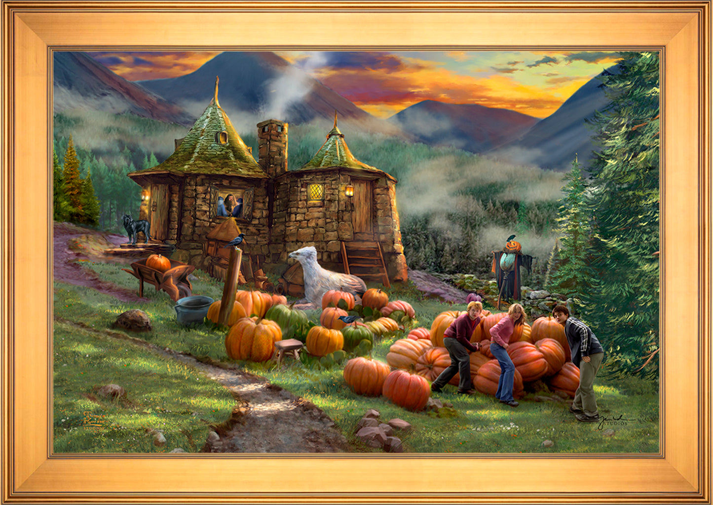 Harry Potter™ Hagrid's Hut - Limited Edition Canvas
