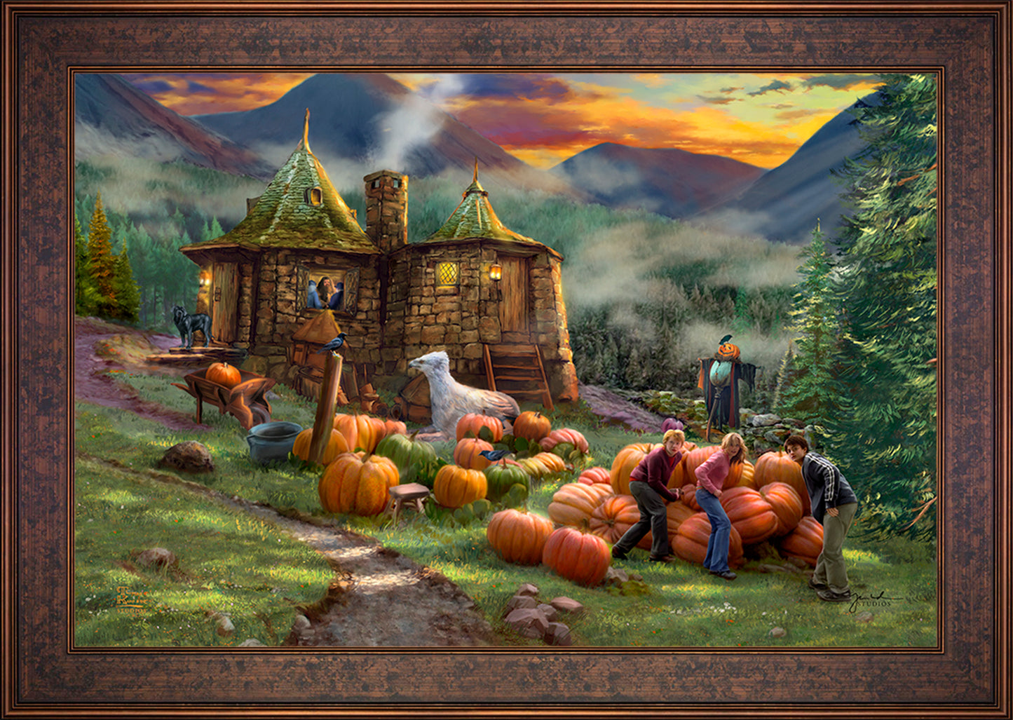 Harry Potter™ Hagrid's Hut - Limited Edition Canvas