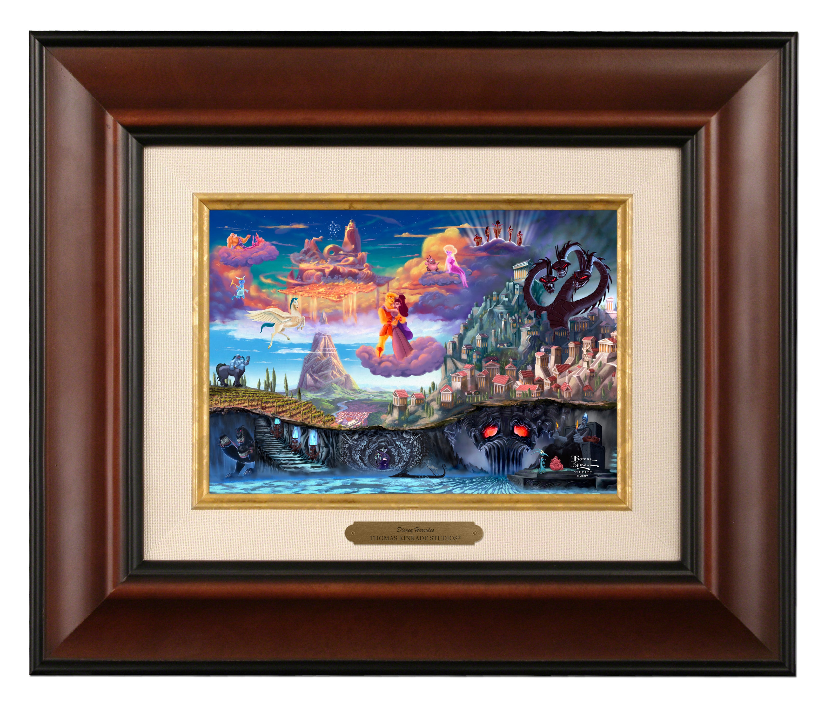 Shop Disney Hercules - Brushworks Wall Art From Thomas Kinkade Studios