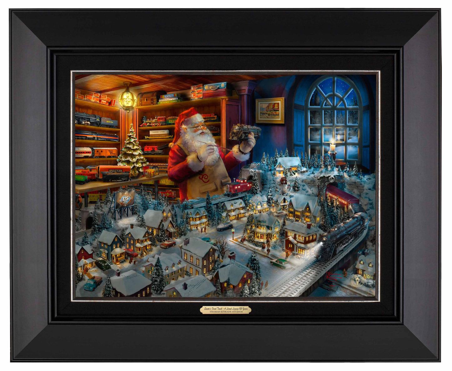 Santa's Final Touch - A Lionel Legacy - Canvas Classics