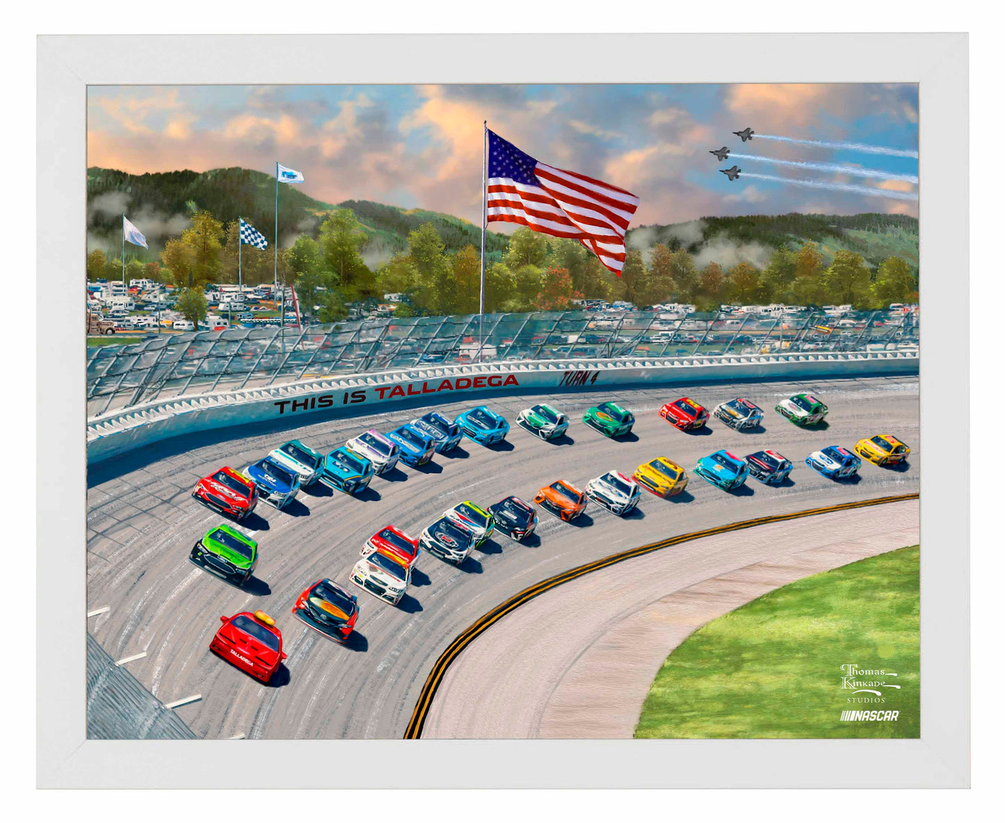 NASCAR® Talladega - Art Prints