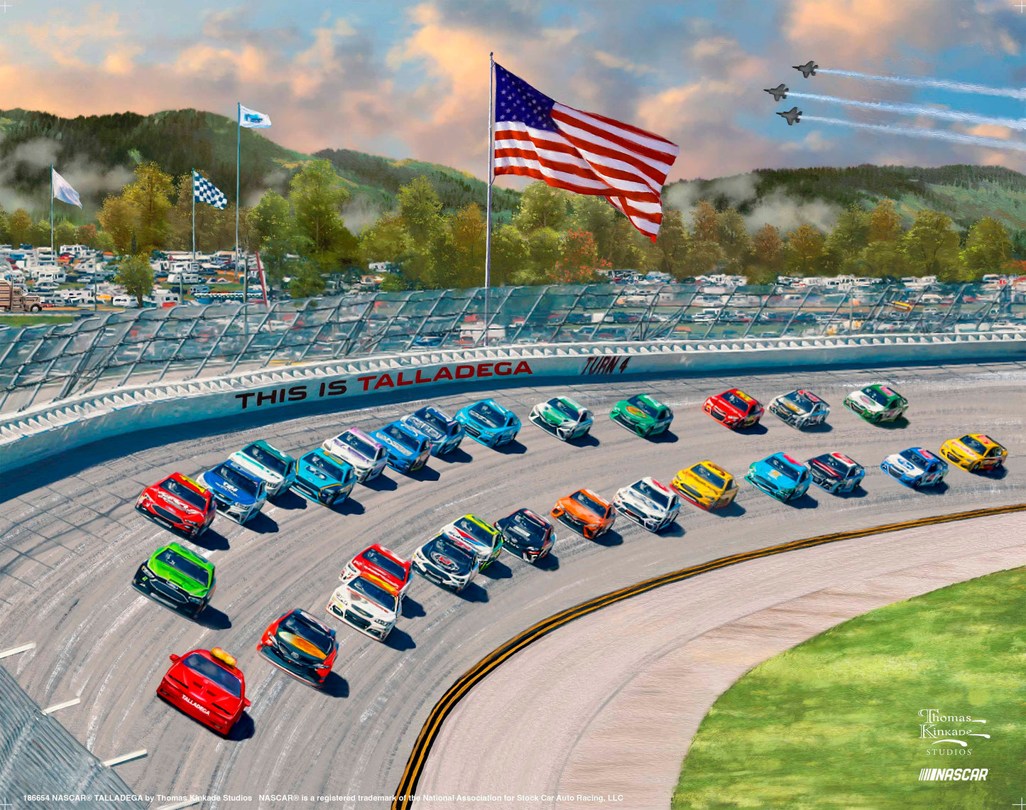NASCAR® Talladega - Art Prints