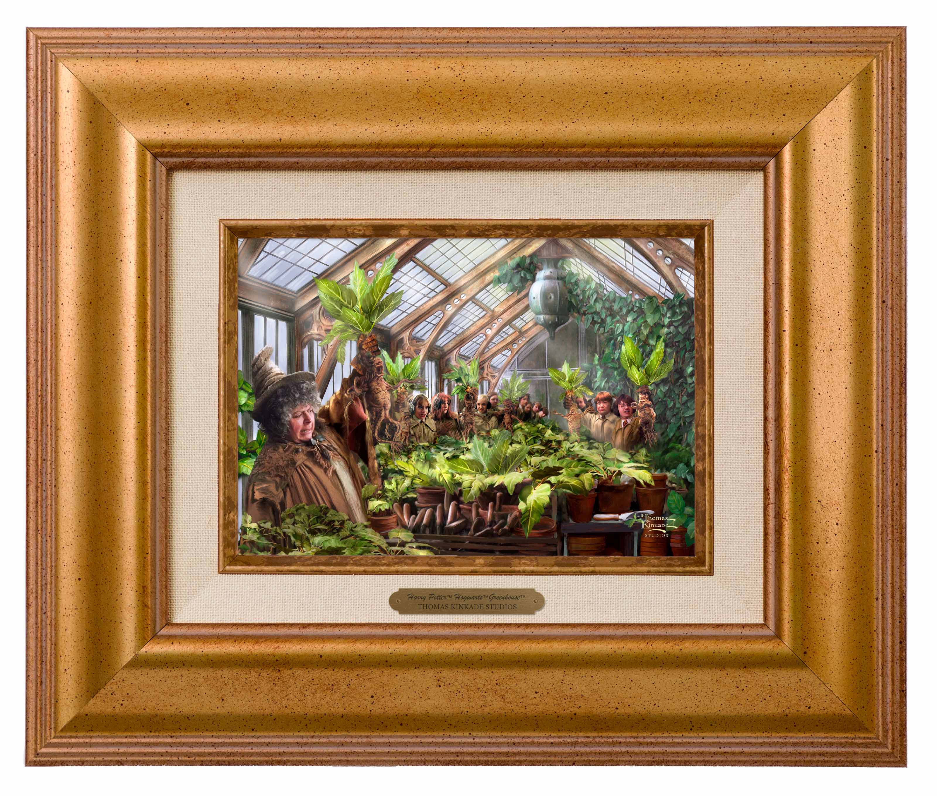 Shop Harry Potter™ Hogwarts™ Greenhouse - Brushworks Wall Art From