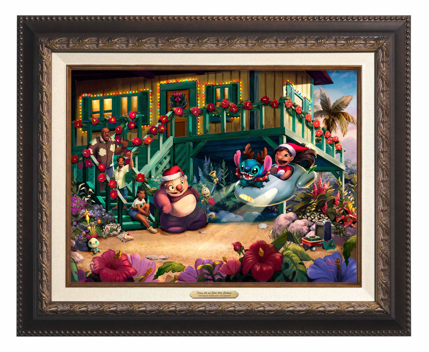 Disney Lilo and Stitch Aloha Christmas - Canvas Classics